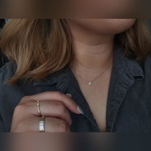 Mejuri Large Pavé Diamond Necklace